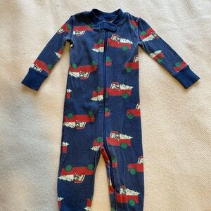 Hanna Andersson Disney Mickey Mouse Christmas Kids One Piece Footies